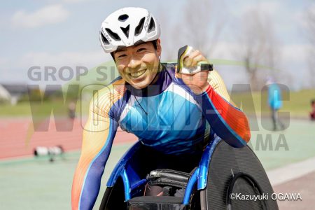 サムネイル：20230416　愛知パラ陸上競技フェスティバル　生馬 知季 100m②