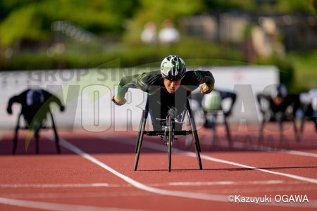 サムネイル：20220514 ジャパンパラ陸上競技大会 生馬 400m③