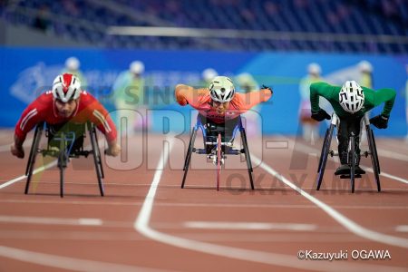 サムネイル：20231024_杭州2022アジアパラ競技大会_生馬知季(T54)_100m予選 