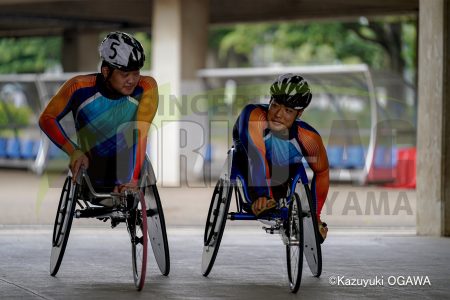 サムネイル：(日本語) 20220703 NAGASEカップパラ陸上記録会 生馬知季 400m決勝①