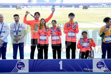 サムネイル：20230717 パリ2023世界パラ陸上競技選手権大会 生馬知季 ユニバーサルリレー セレモニー①