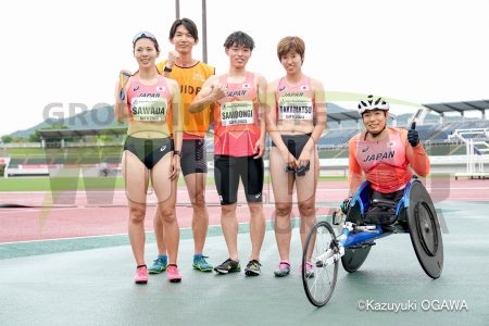 サムネイル：20230611ジャパンパラ陸上競技大会 生馬知季 ユニバーサルリレー②