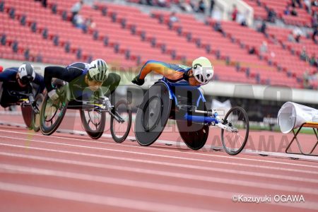 サムネイル：20230430 第34回日本パラ陸上競技選手権大会 生馬 知季 800m②