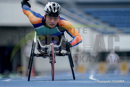 サムネイル：20220703 NAGASEカップパラ陸上記録会 豊田響心 100m決勝⑨