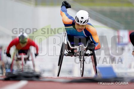 サムネイル：20230610ジャパンパラ陸上競技大会 豊田 響心 100m 