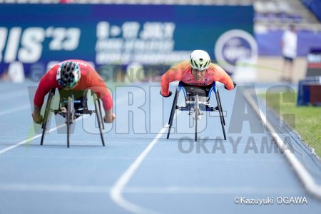 サムネイル：20230712 パリ2023世界パラ陸上競技選手権大会 生馬知季 400m決勝 ①　