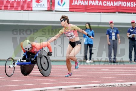 サムネイル：20230611 ジャパンパラ陸上競技大会 生馬知季 ユニバーサルリレー①