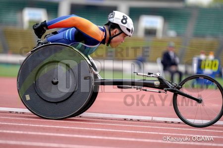 サムネイル：20230430 第34回日本パラ陸上競技選手権大会 豊田 響心 800m①