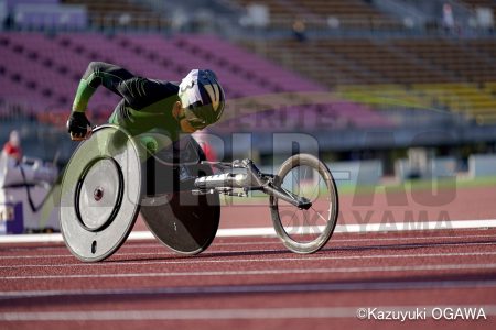 サムネイル：20220514 ジャパンパラ陸上競技大会 松永 400m④