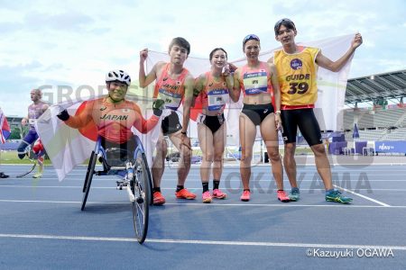 サムネイル：20230717 パリ2023世界パラ陸上競技選手権大会 生馬知季 ユニバーサルリレー決勝 ②